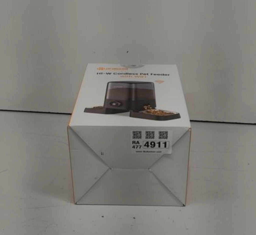 oneisall Cordless 2.4Ghz WiFi Automatic Cat Feeder for 2 Cats