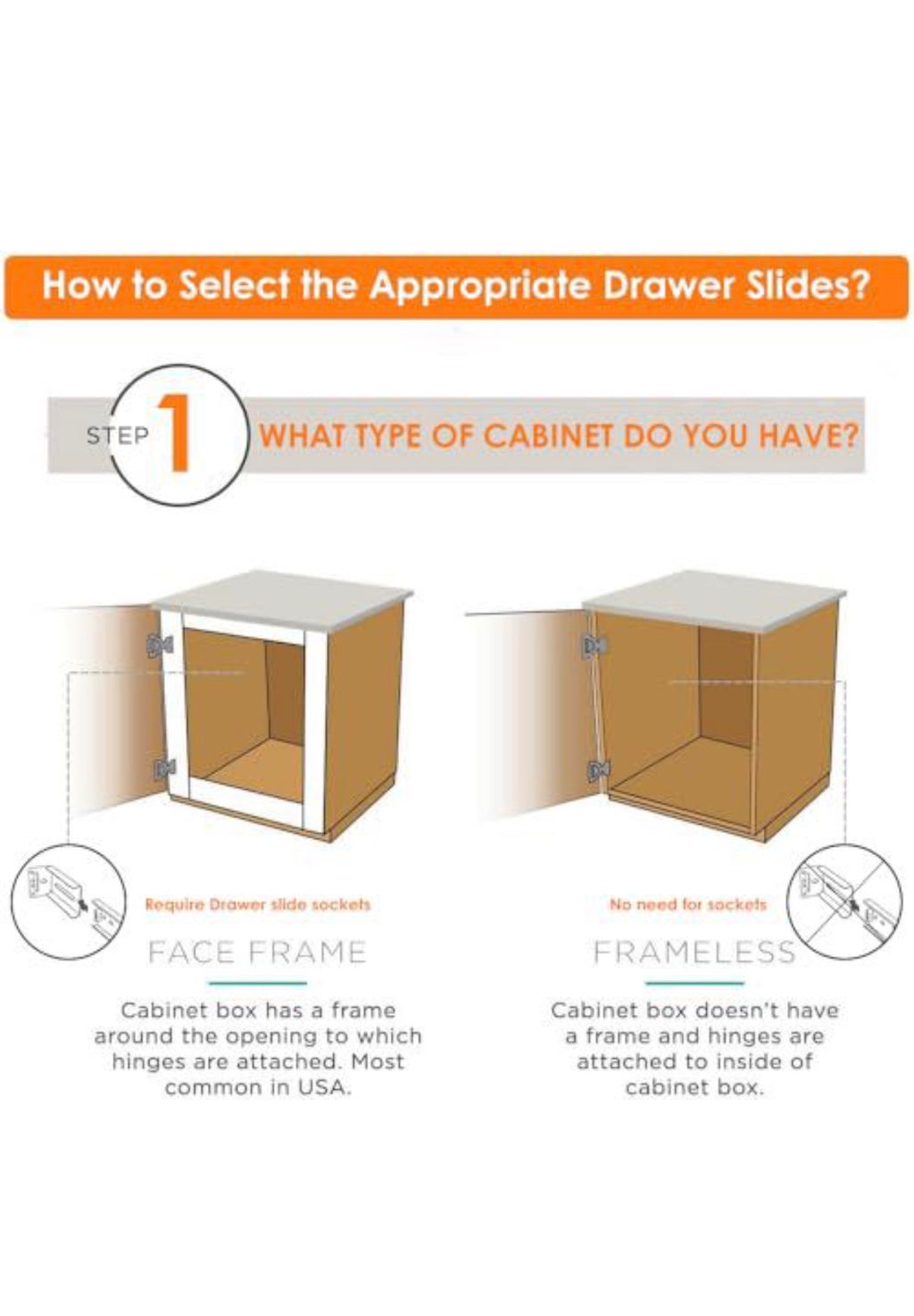 HBL Soft Close Drawer Slides