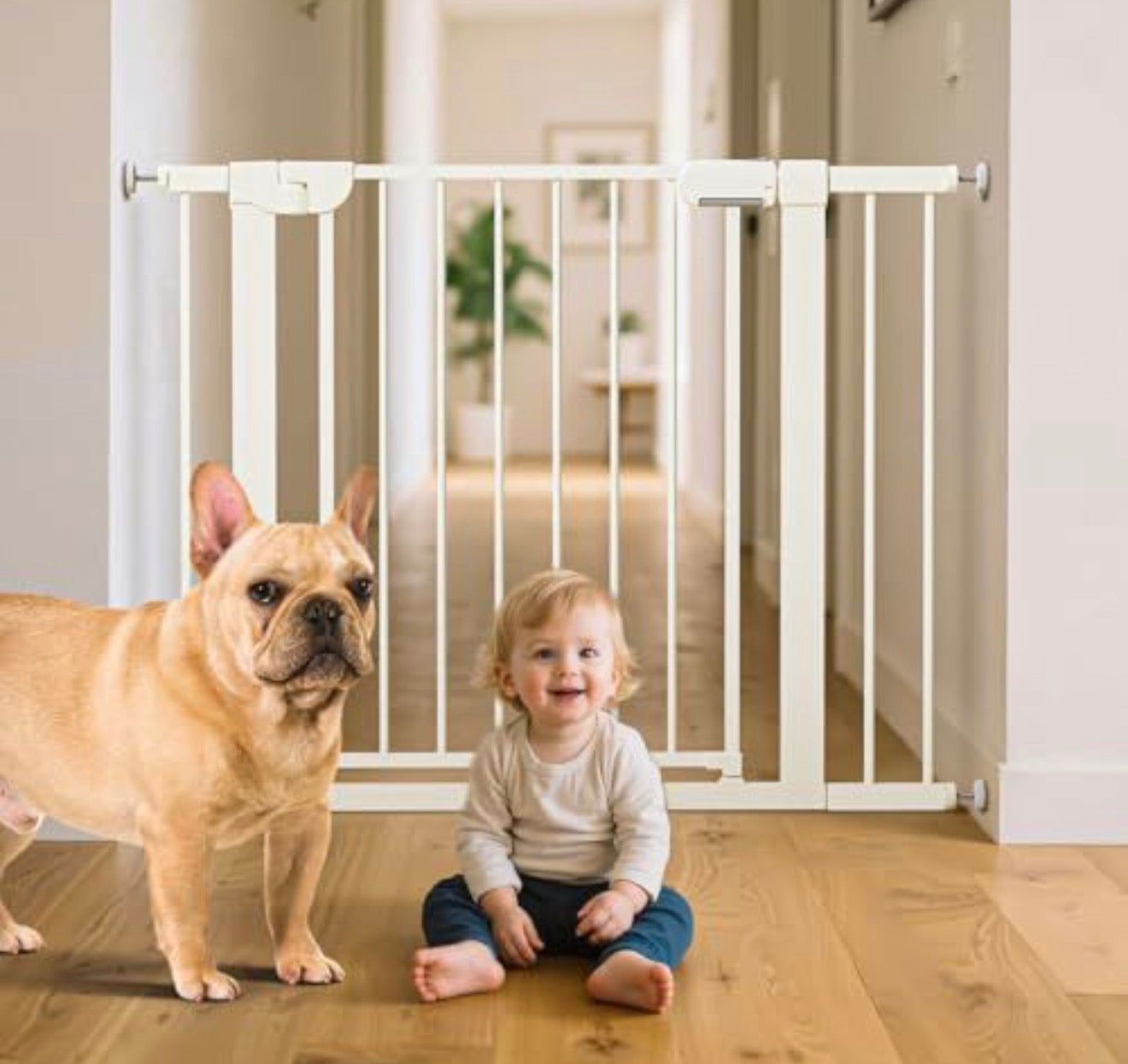 MUTAK 29.5-40.6" Magnetic Baby Gate