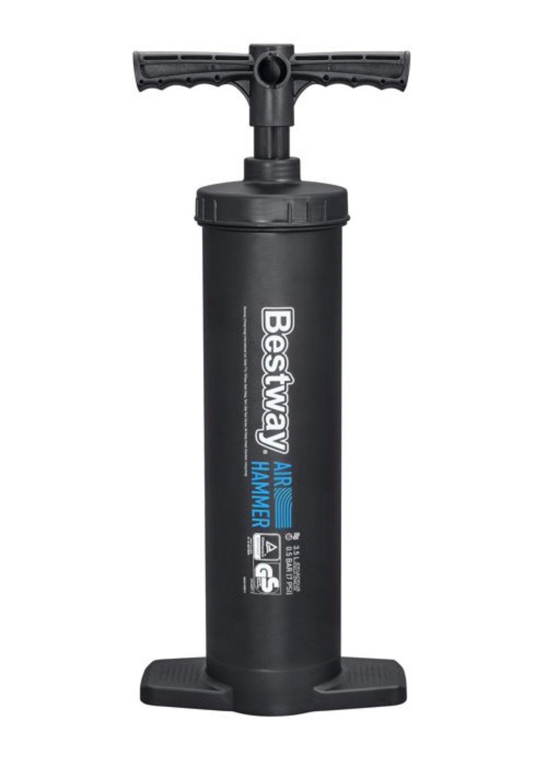 Bestway Air Hammer 3500 Manual Air Pump – Dual Action Hand Pump for Inflatable Pools, Air Mattresses & Outdoor Inflatables